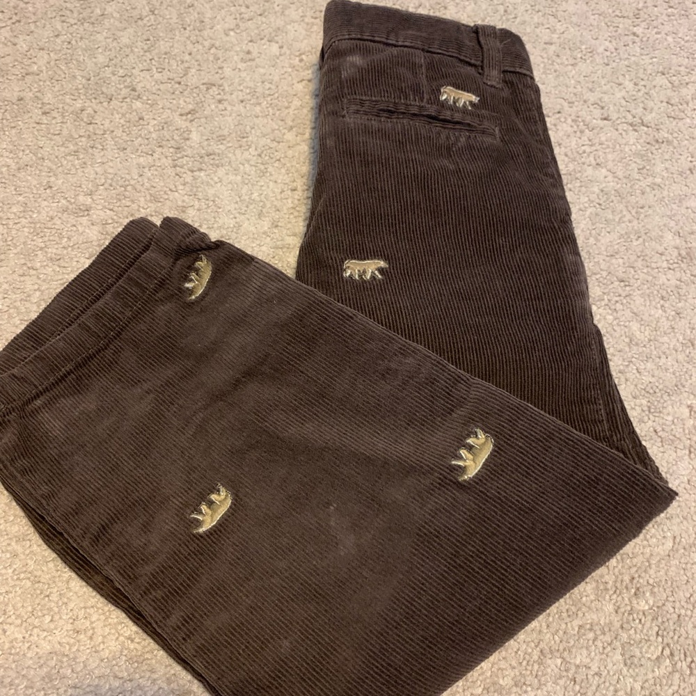 Gymboree 5T Bear corduroy pants. EUC